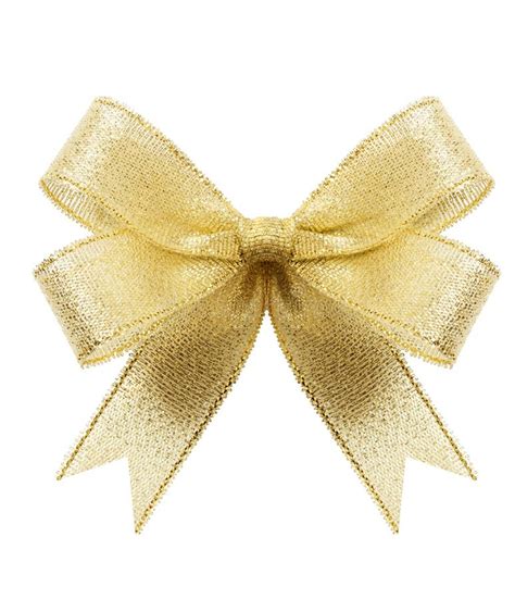 golden gift bow